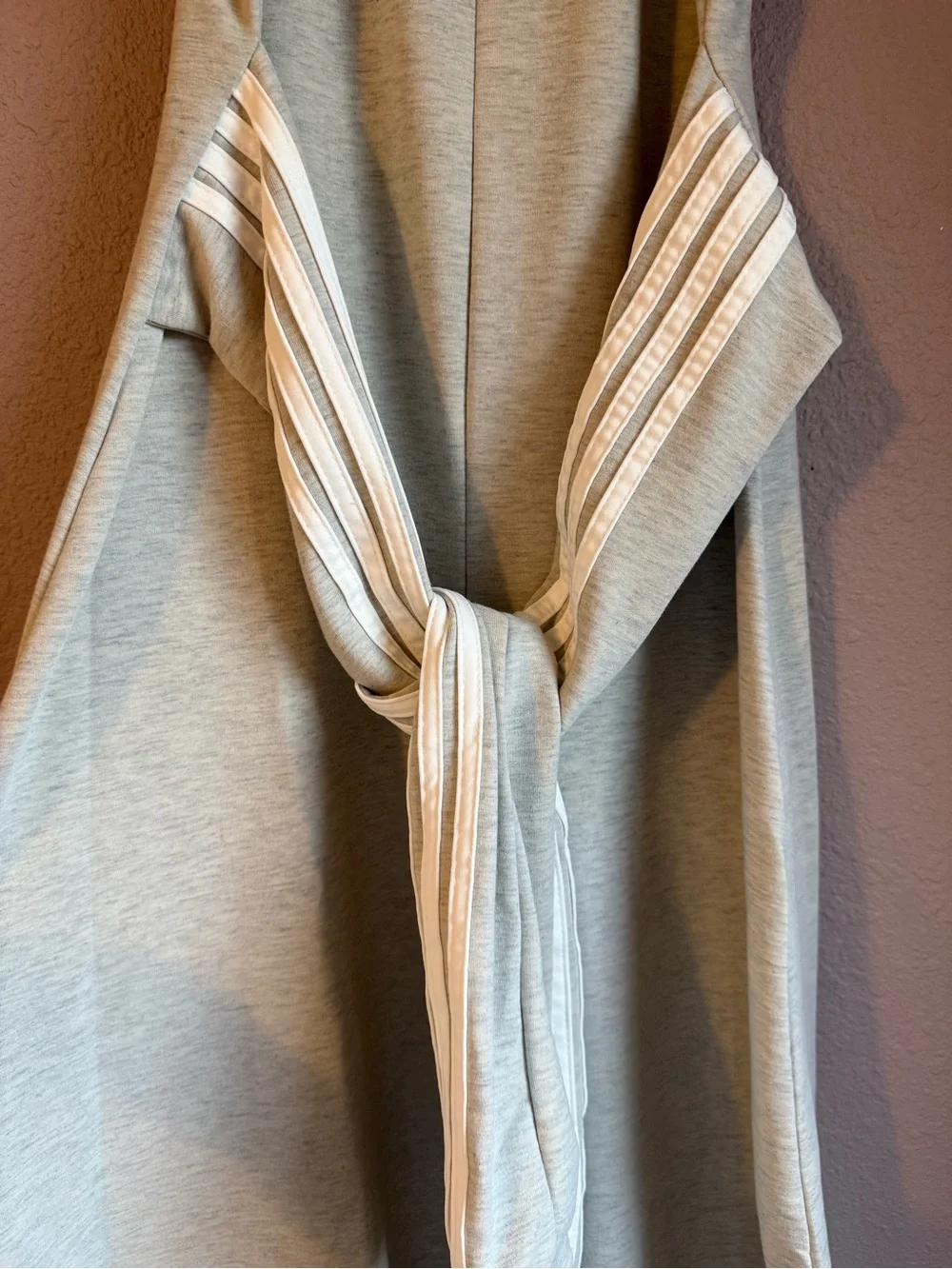 U Neck with striped belt Jumpsuit Size M